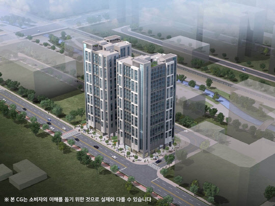 e편한세상 시티 청라 조감도. <사진=DL건설>